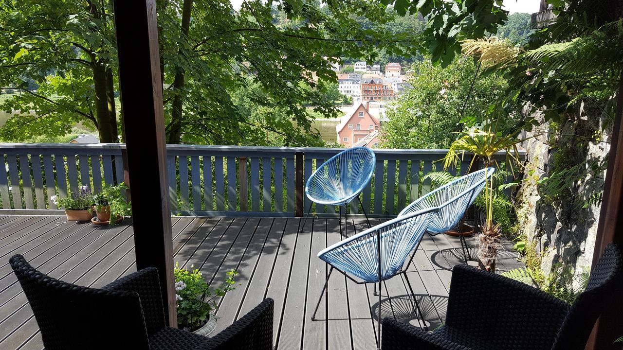 Apartamento Haus Abendsonne Stadt Wehlen Exterior foto